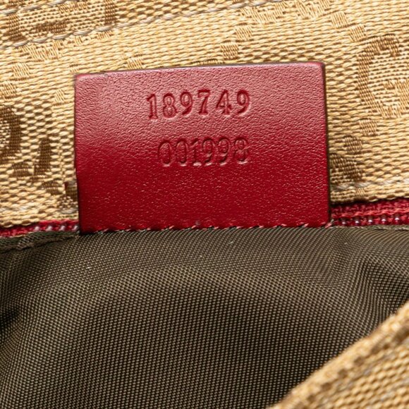 GUCCI Beige Leather Shoulder Bag - Picture 9 of 12